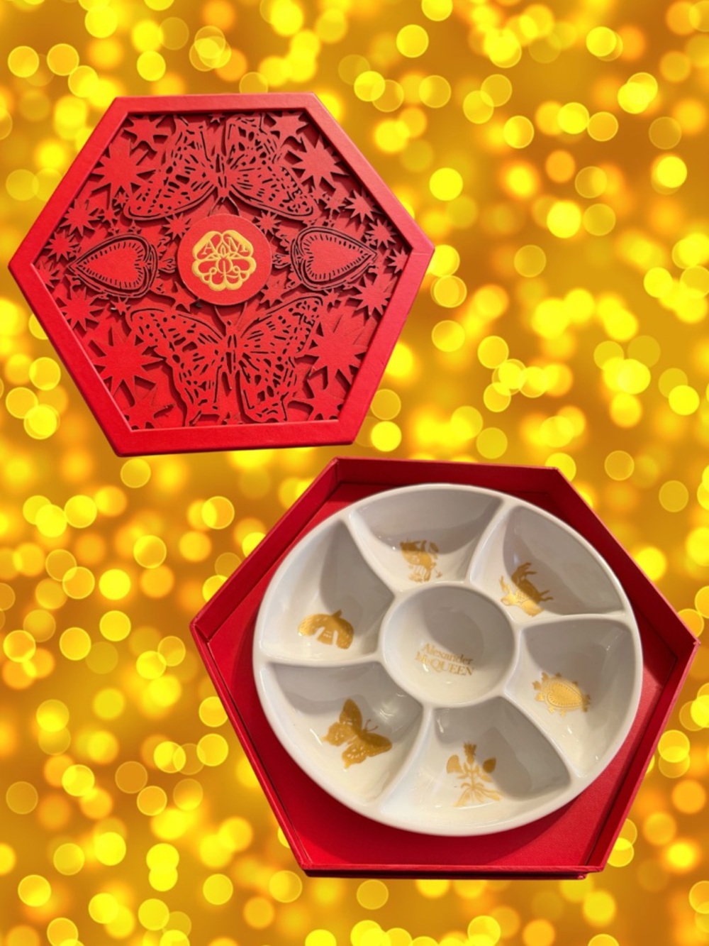 Alexander McQueen Dish - Lunar New Year Gift - Rare ! New in box